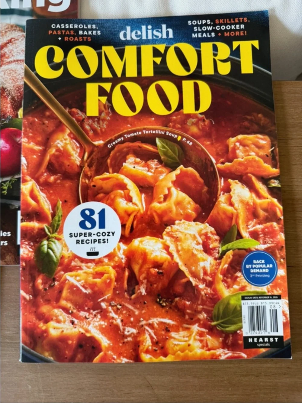 Fall Magazine Bundle x5 Magnolia 2026 Journal Fall Recipes Baking